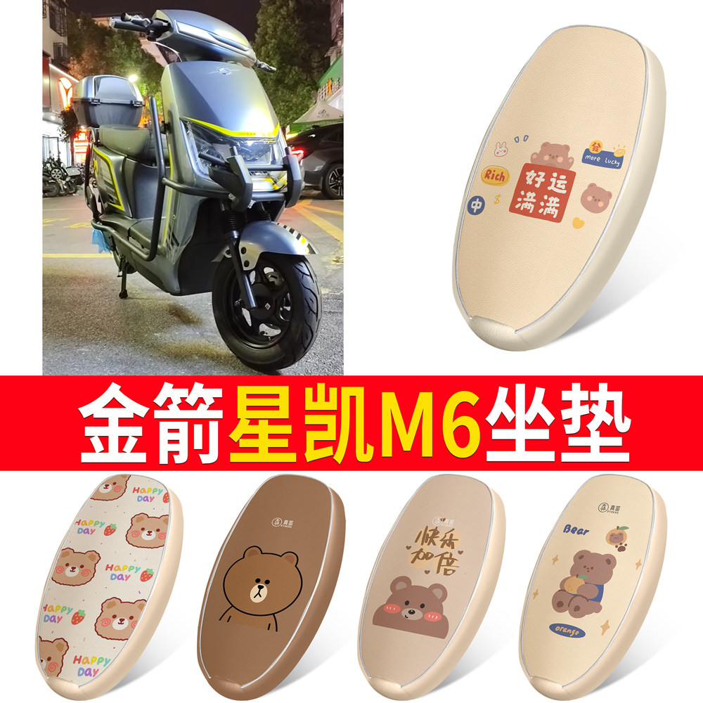 【金箭星凯M6】适用皮革坐垫
