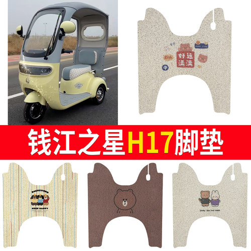 【钱江之星H17】适用脚垫