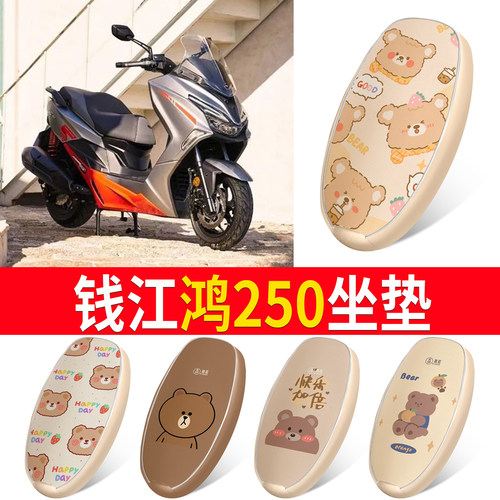 【钱江鸿250】适用皮革坐垫