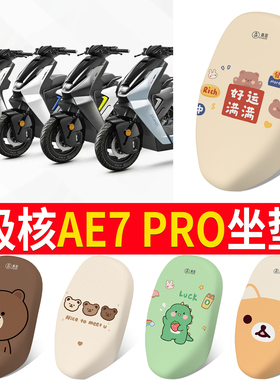 适用于极核ae7pro座套专用电动车坐垫套防晒座位套四季通用座椅套