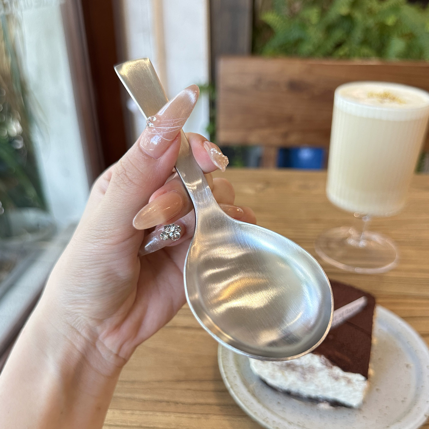 专柜品质货!316品级不锈钢喝汤勺!圆头大勺子喝汤调羹饭勺短柄