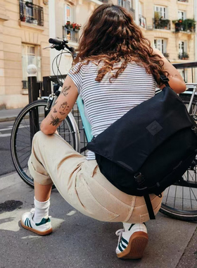 OSPREY小鹰25年款Metron脉冲18L男女黑色单肩包骑行包邮差通勤包