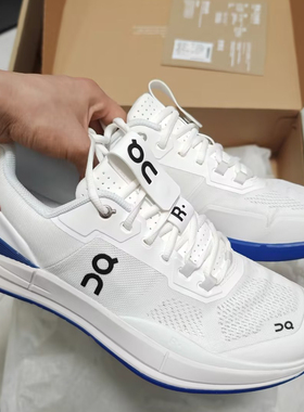 On昂跑The Roger Pro x 费德勒男子网球鞋周杰伦同款低帮白蓝色鞋