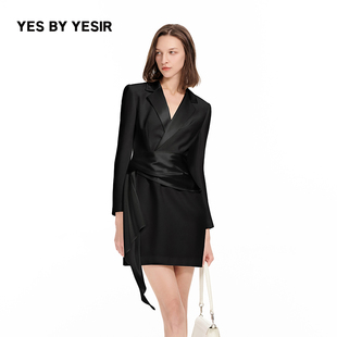 新款 YESIR叶谦原创设计25年春季 休闲连衣裙 YES