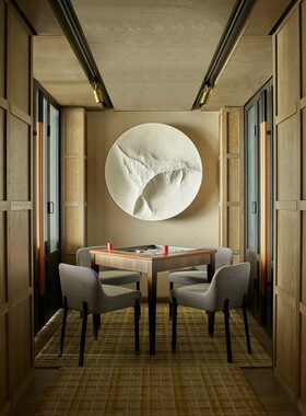 艺术装置装饰棋牌室桌球亚克力图书馆书店定制工程售楼部沙盘装饰