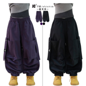 男女宝休闲阔腿长裤 啦芙莱童装 子3121 儿童加厚工装 裤 2025冬季 新款