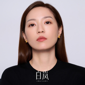 白岚红宝葫芦红宝石耳钉耳饰女新款 12月上新 精致首饰ED4839