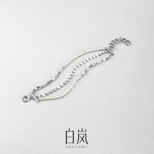 白岚流珠手链淡水珍珠