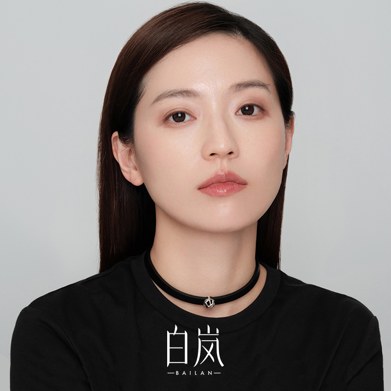 白岚根系choker项链女轻奢小众气质颈链牛皮绳2023新款XL3726 饰品/流行首饰/时尚饰品新 项链 原图主图