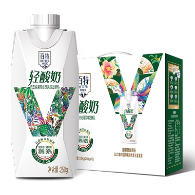 重庆天友风味发酵乳百特轻酸奶