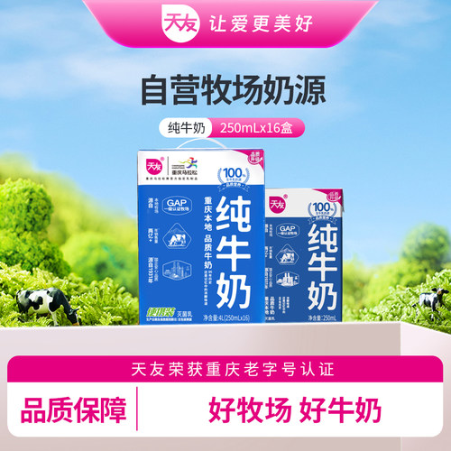 天友纯牛奶营养早餐重庆