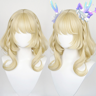 二月境王者瑶时之愿境cos假发