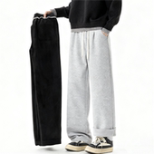 STUDIO潮牌秋冬季 新款 直筒卫裤 CHRY 宽松休闲简约纯色运动裤 百搭