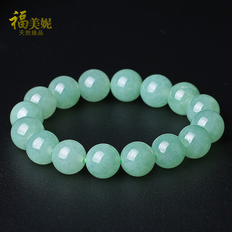 福美妮正品缅甸a货手串天然玉石
