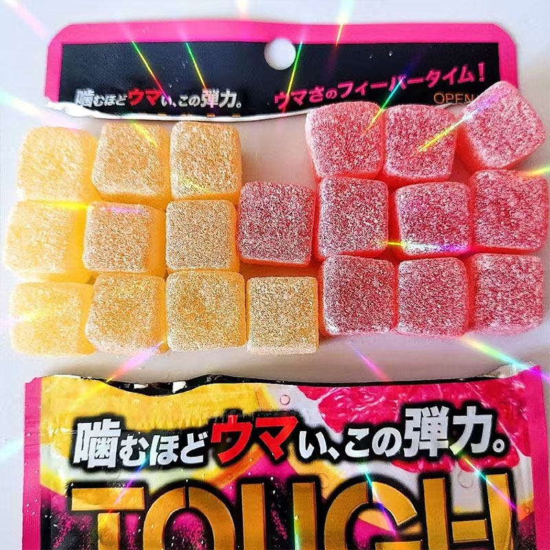 日本进口卡巴亚Kabaya混合水果味软糖柠檬汽水味糖果