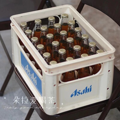 带框包邮进口朝日乌龙茶饮料