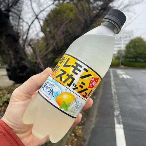三得利日本柠檬碳酸饮料