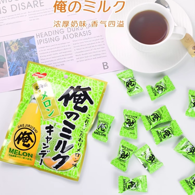 日本进口诺贝尔哈密瓜奶糖