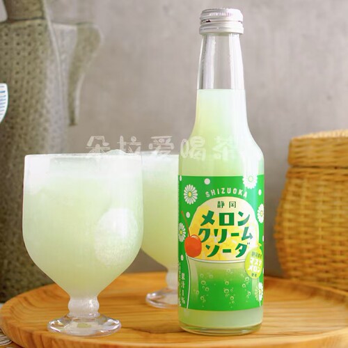 日本木村哈密瓜奶油汽水