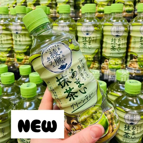 日本可口可乐绫鹰抹茶拿铁饮料