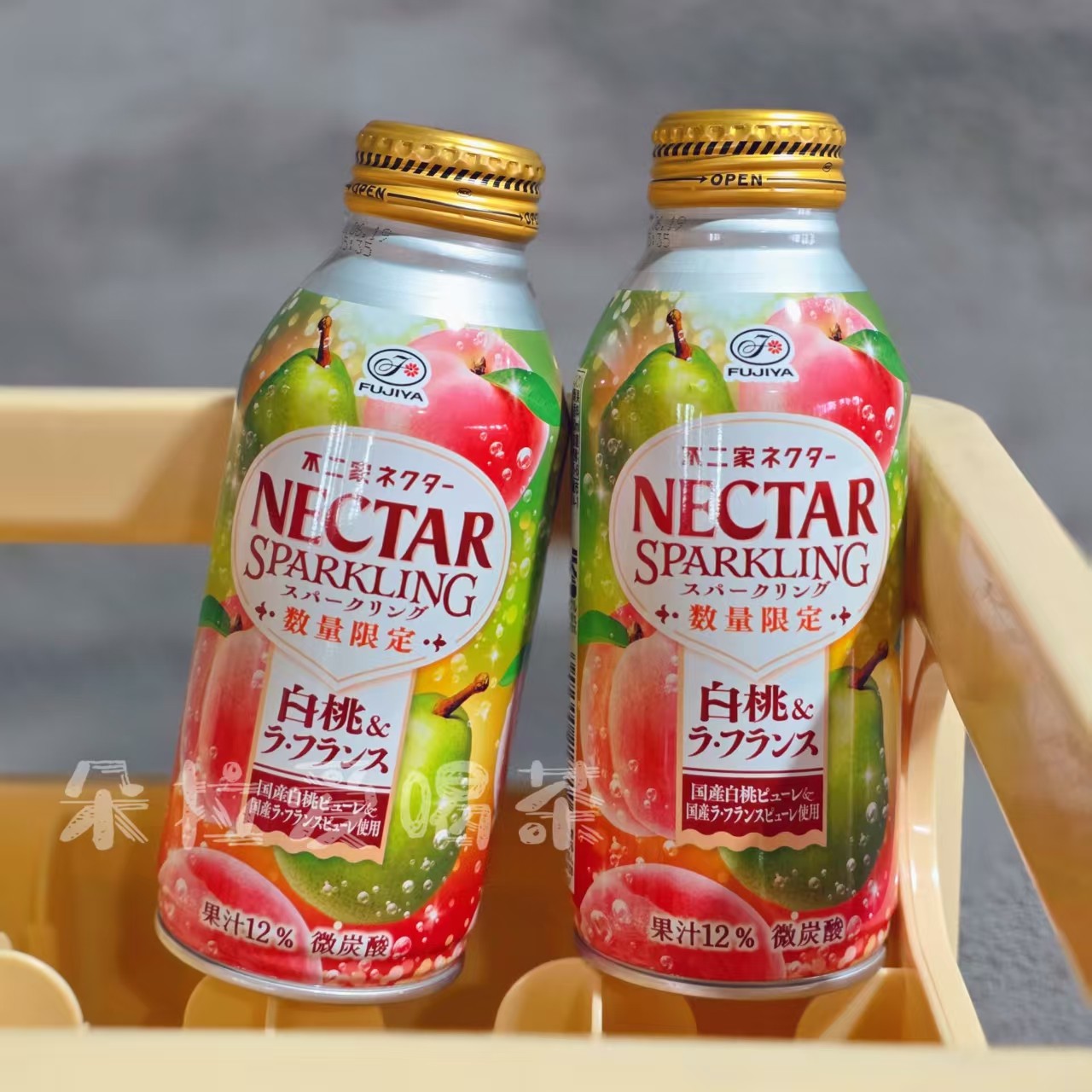日本进口不二家Fuijiya碳酸饮料白桃梨汁味限定果汁饮品瓶装380g,咖啡/麦片/冲饮,果味/风味/果汁饮料,淘宝优惠券,粉丝福利购,淘宝优惠卷