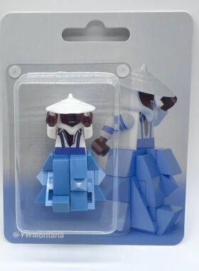 现货Young Thug周边手工挂卡玩具 JEFFERY专辑风格积木人仔