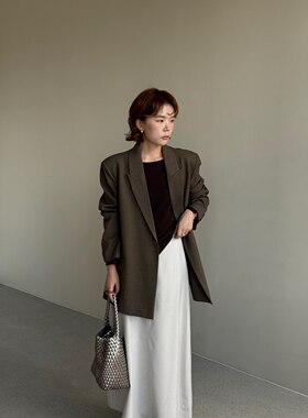 【MOOTEA】韩版秋冬女款休闲气质外套上衣西装  57391#