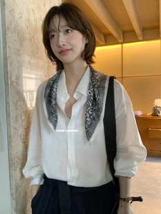 【IMISS】100%天丝简约百搭质感衬衫  H70733#