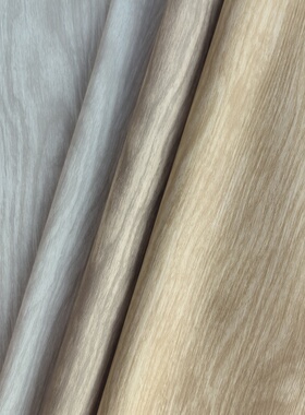 3207柔软半PU仿木纹印刷皮革拉毛底微弹背景布鞋材布手工DIY0.7mm