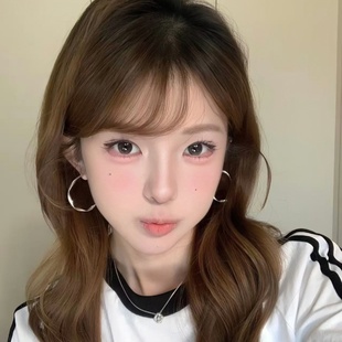 法式 高级感银色圆圈耳环女素圈气质耳钉莫比乌斯扭曲耳圈甜酷耳饰