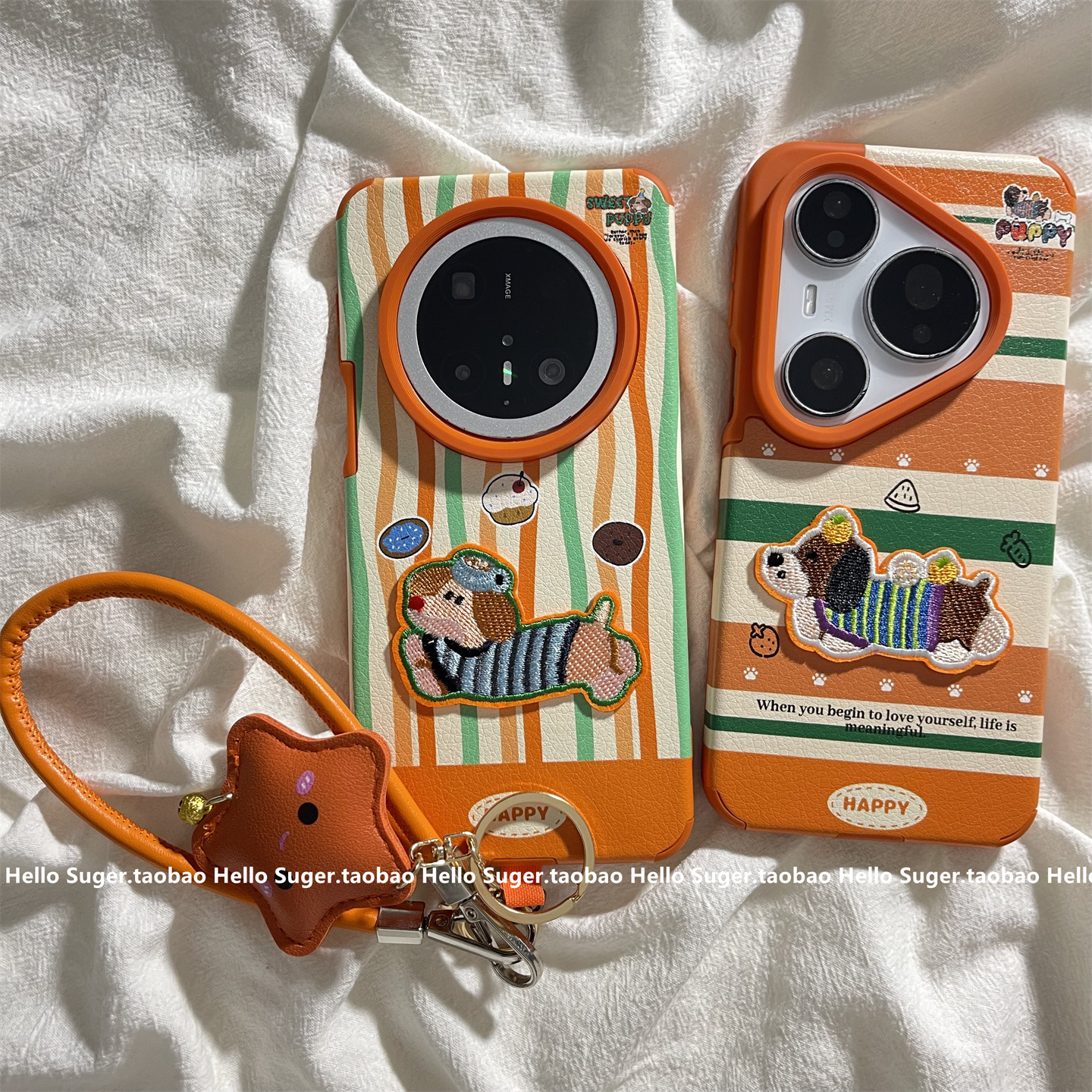 适用华为mate70皮纹日韩防摔壳