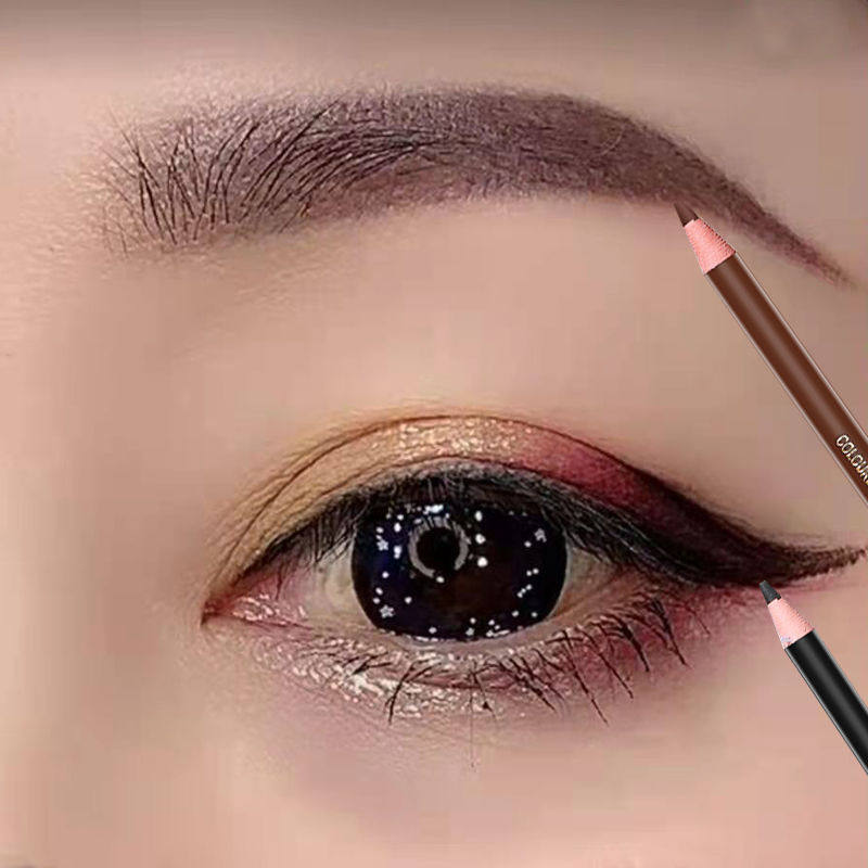 1818亨丝眉笔防水防汗不晕染持久自然不脱色初学套装学生眼线可用