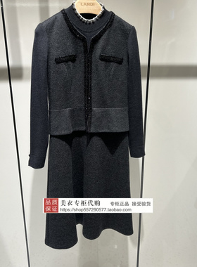 LANDI/蓝地专柜正品国内代购2025年秋款连衣裙BLZQL323000-3390