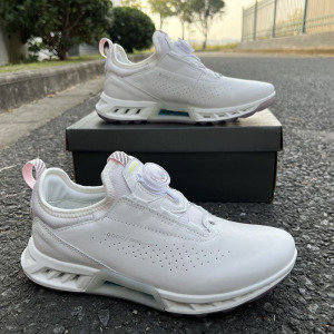 丹麦撤柜清仓女鞋新款旋扣系带运动鞋女 舒适球鞋高尔夫健步C4 潮