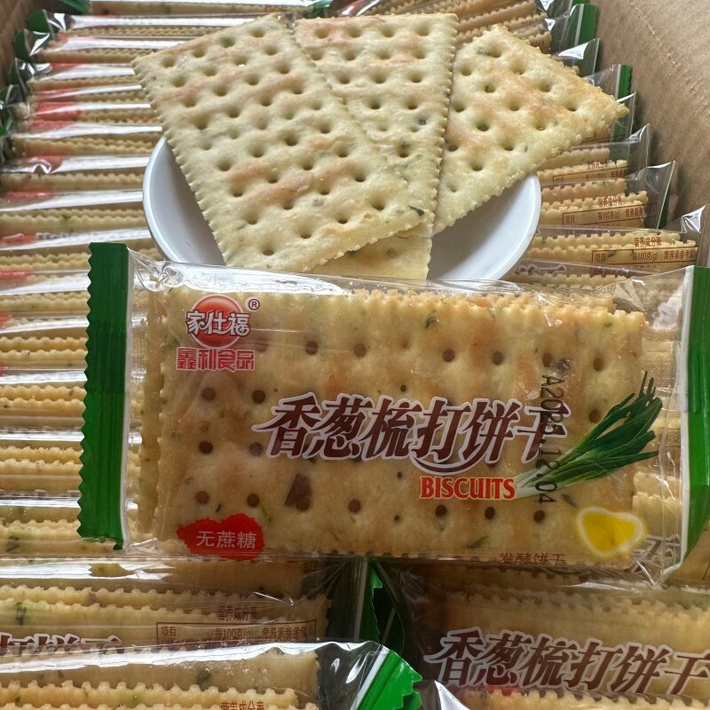 百食驿家仕福香葱梳打饼干