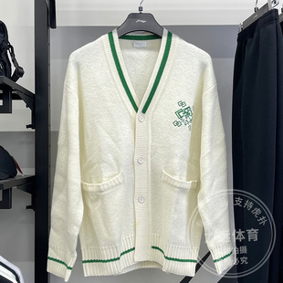 李宁男子毛衣秋冬款运动时尚潮流休闲百搭宽松舒适编织衫AMBT245