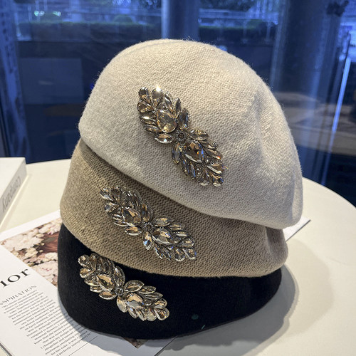 春夏复古文艺贝雷帽女时尚百搭