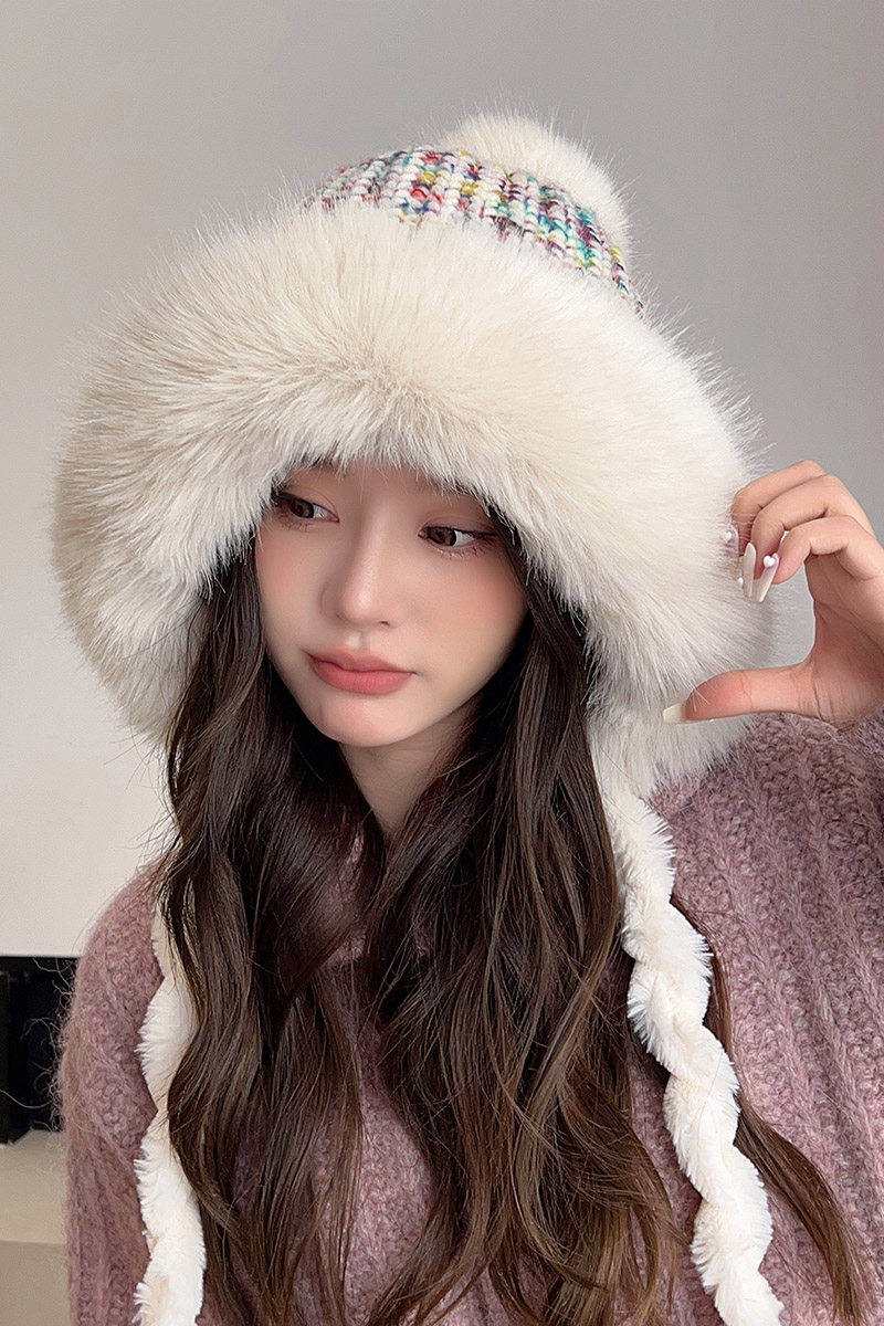 冬季毛绒绒糖果色针织毛线帽子女加厚保暖护耳帽甜美显脸小套头帽,服饰配件/皮带/帽子/围巾,帽子,淘宝优惠券,粉丝福利购,淘宝优惠卷