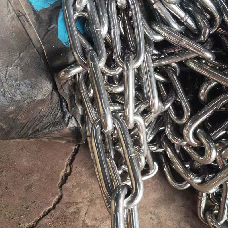 304不锈钢链条船用锚链矿用吊装工业起重用 不锈钢锚链链条厂家