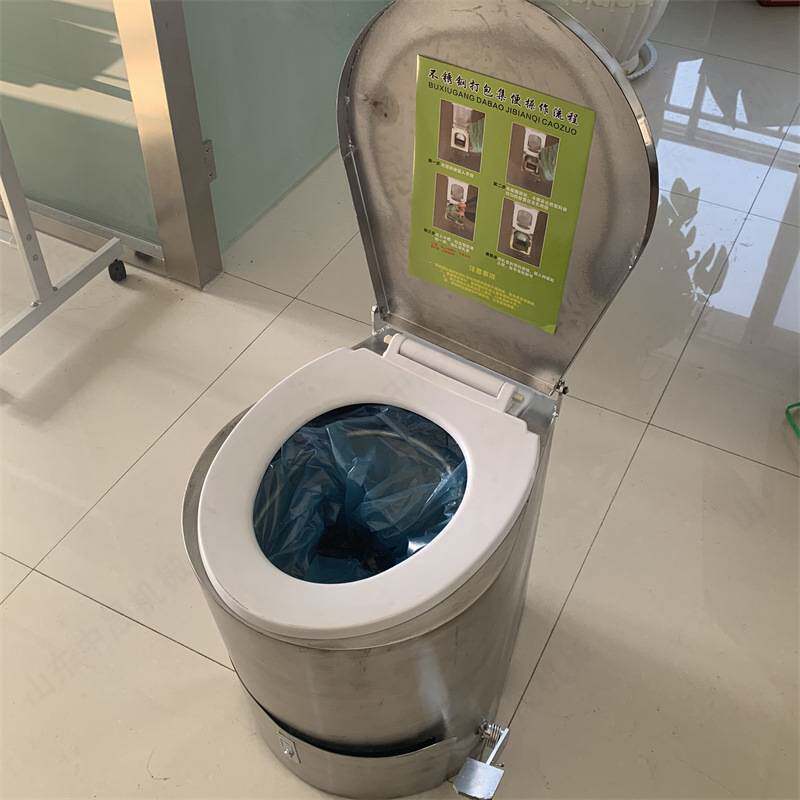 集便器ZDJ-30坐便器马桶304不锈钢马桶500*340*400mm集便器马桶