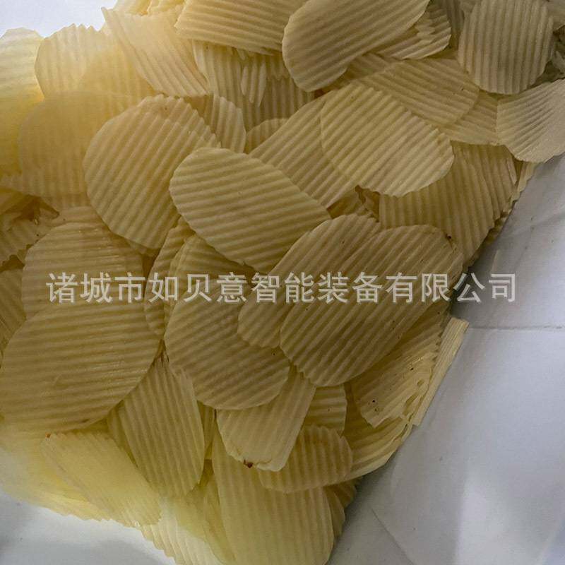 定制油炸薯片擦片切片机 胡萝卜切丝机 龙卷风麻辣土豆片擦片设备