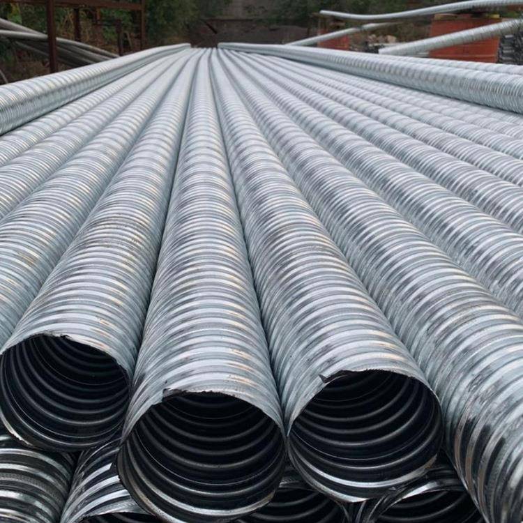 桥隧预应力波纹管金属镀锌隧道预埋管整装拼装大口径波纹涵管