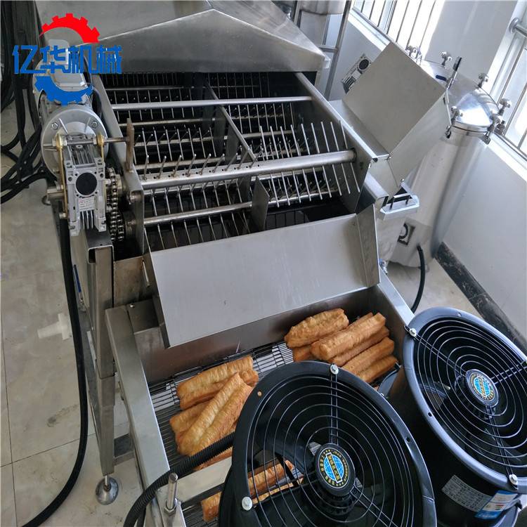 小型全自动油条油炸机厂家定制炸油条机器仿手工炸油条设备