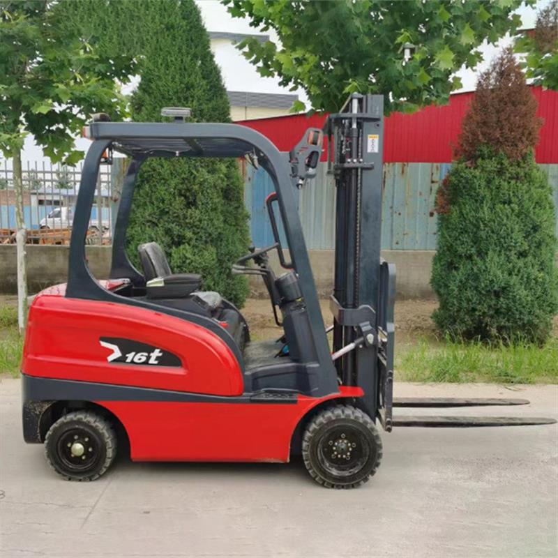 站驾式叉车半电动堆垛机设备1.5吨手动液压堆高车