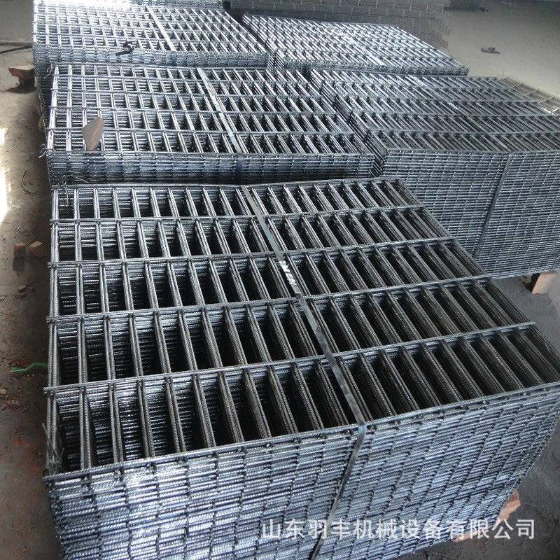 建筑钢筋网片桥梁道路钢铁丝黑方网格片地暖地坪防裂4mm6mm5焊接