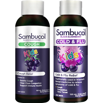 澳洲SAMBUCOL免疫力接骨木莓润喉