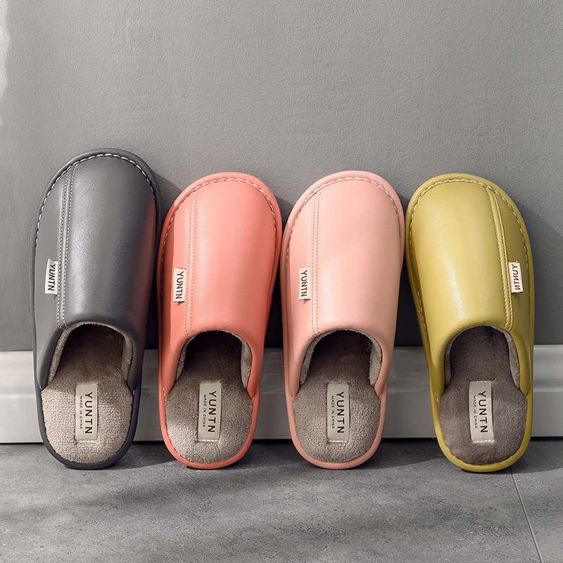 厚底软底棉拖鞋防水保暖居家鞋