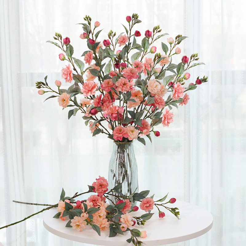 伊塔洛野山茶花家居装饰摆件