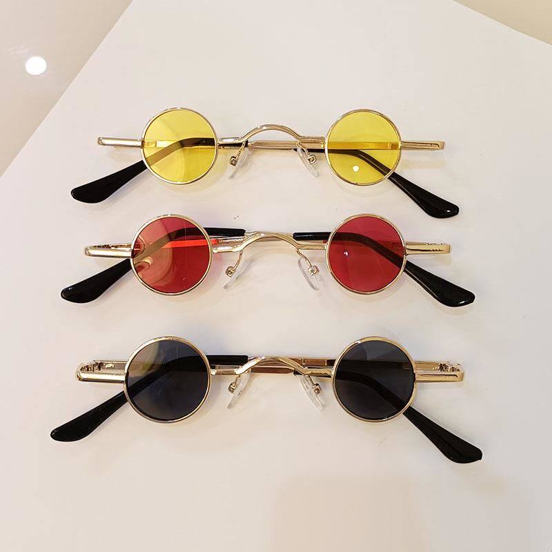 直播间道具搞笑小道具小眼镜迷你眼睛太阳镜复古嘻哈港风眼睛墨镜