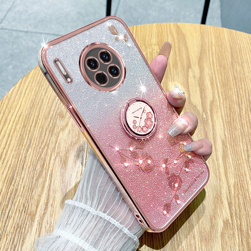 华为mate30系列闪粉玫瑰+支架